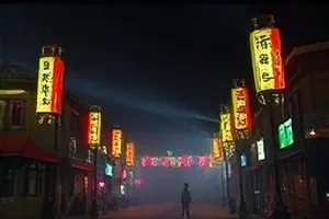 《铁皮屋顶》雨点落在铁皮屋顶溅起水花的画面