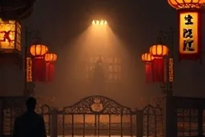 《石阶尽头的海》石阶向下通往海边的画面